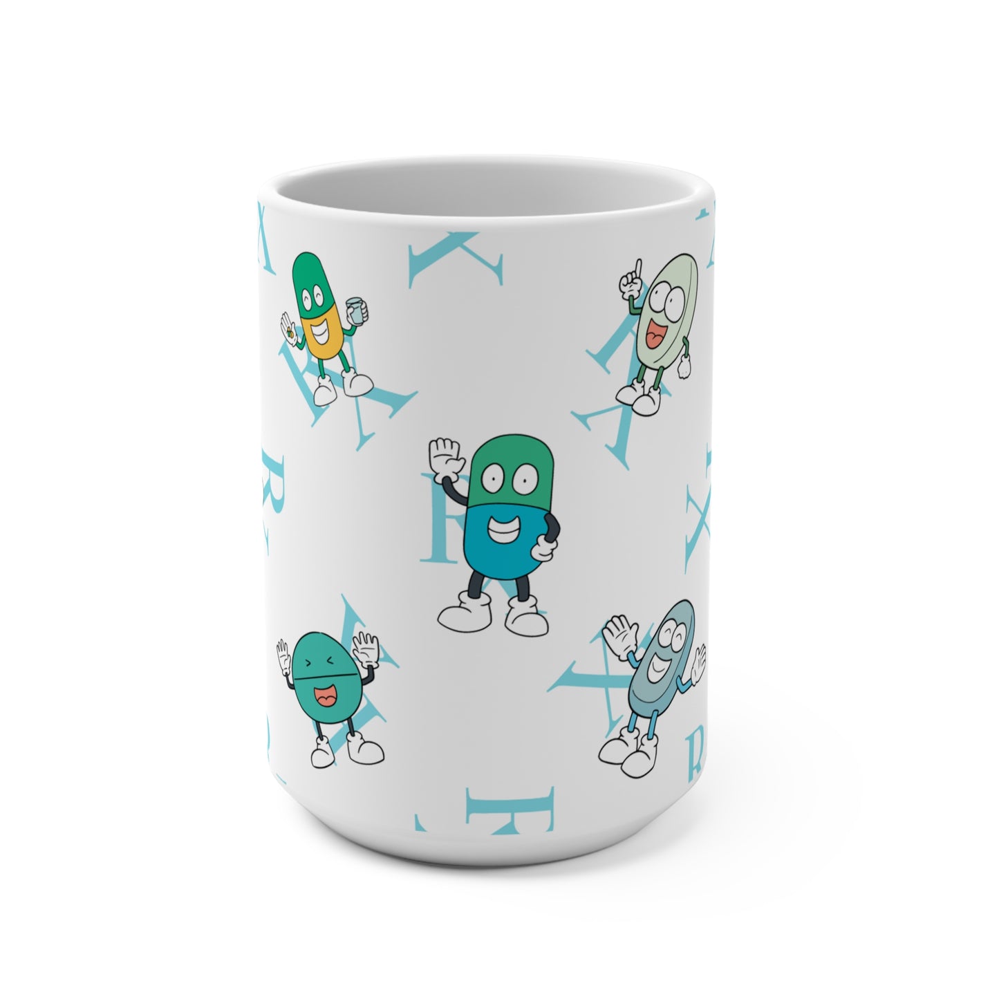 "Rx" symbol Ceramic Mug 15oz
