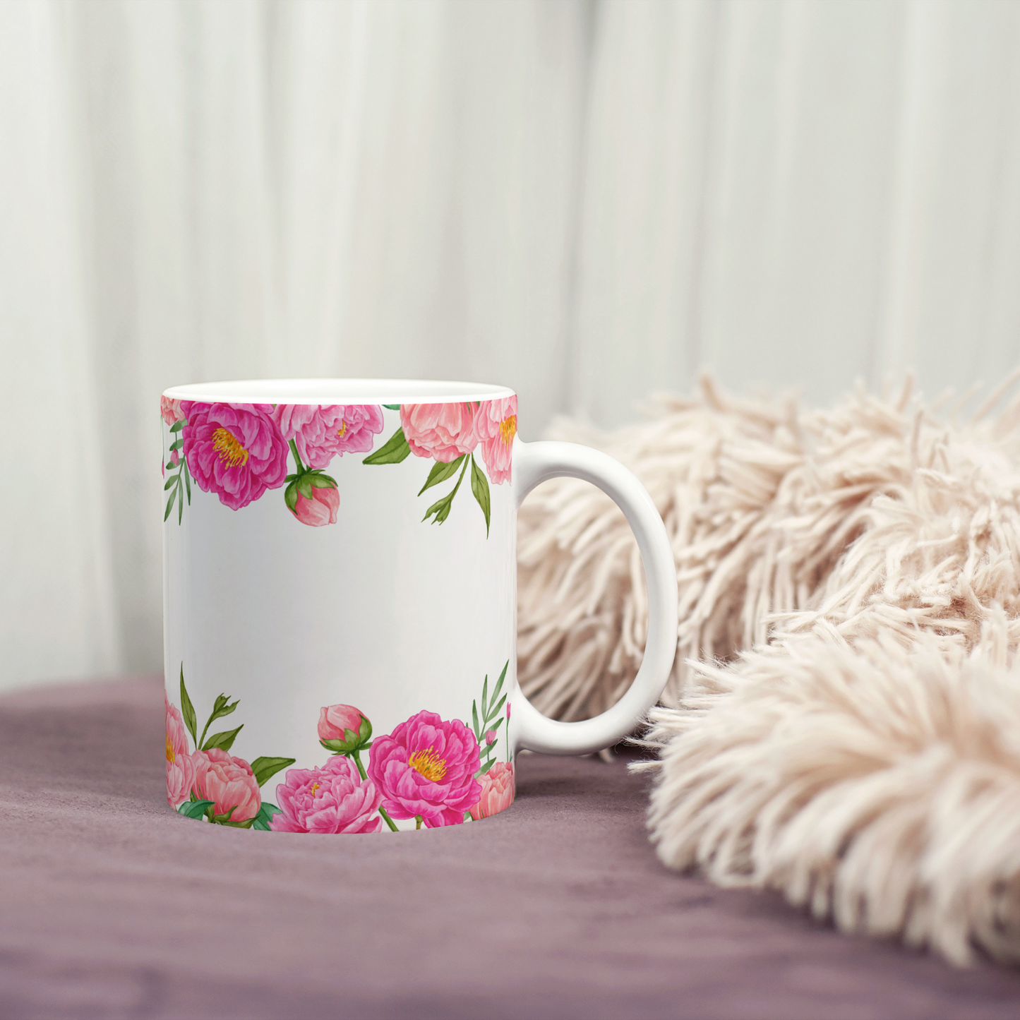 Floral Mug - Ceramic Mug