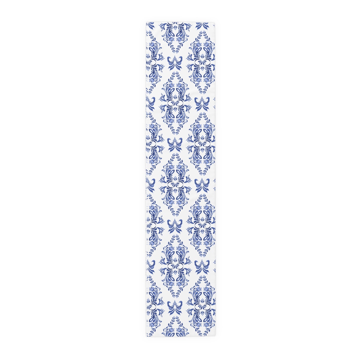 Blue Pattern Table Runner