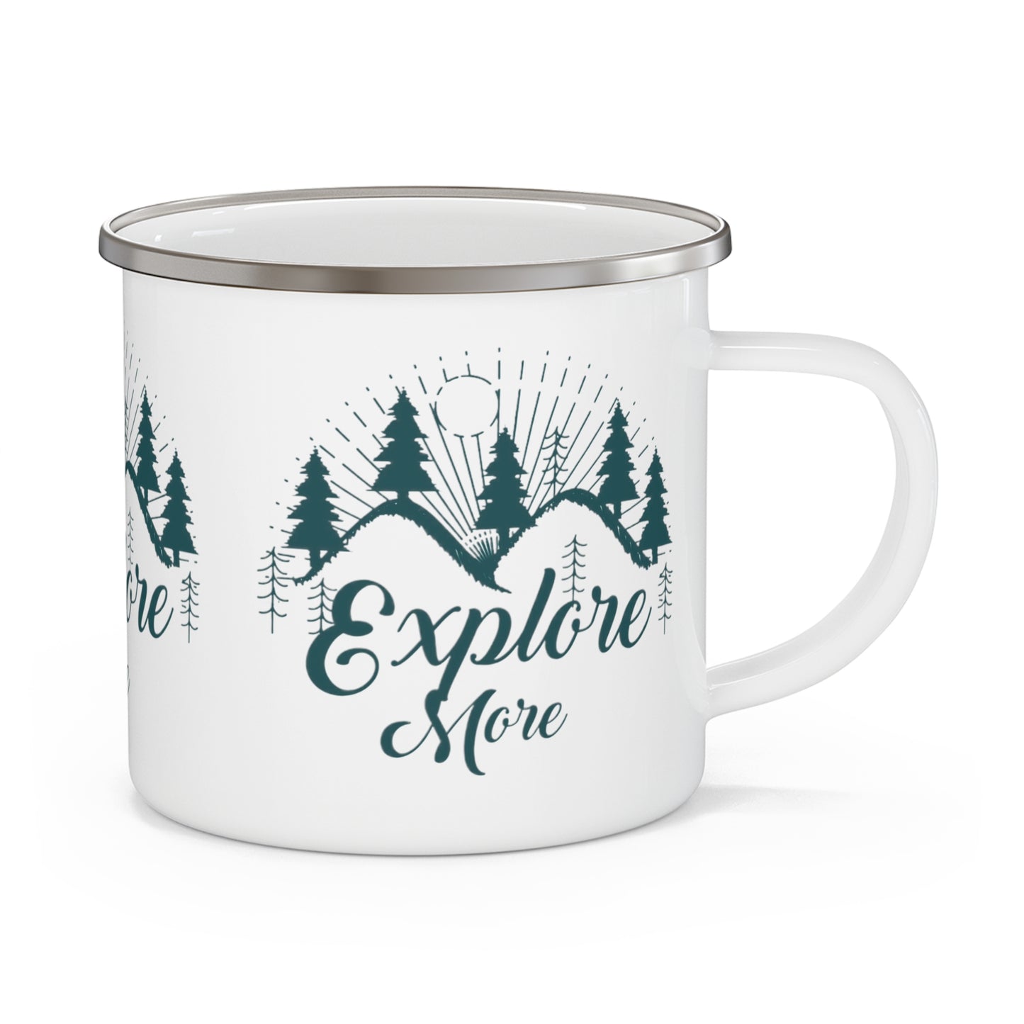 Explore More Enamel Camping Mug