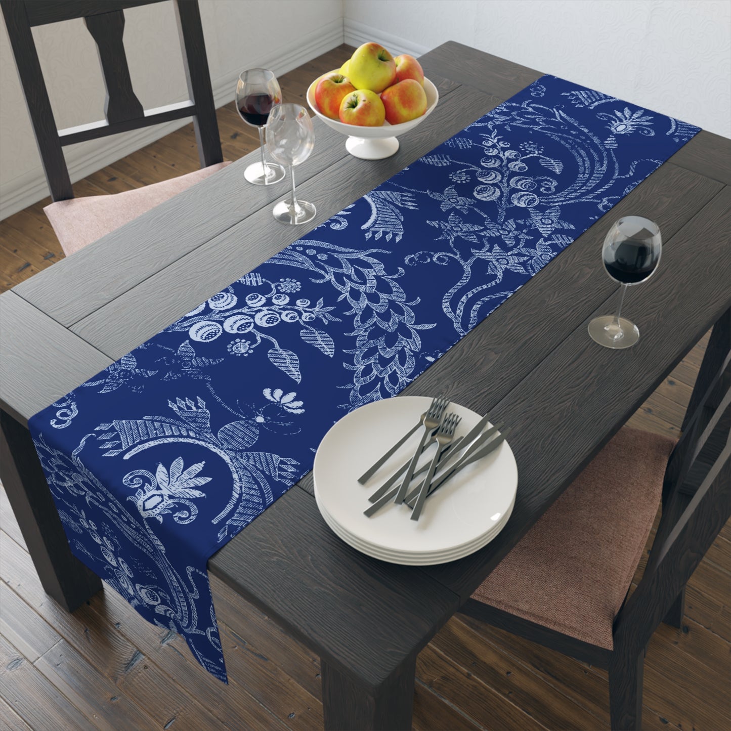 Bluish Table Runner