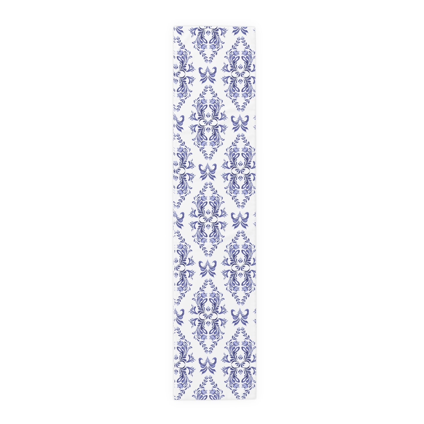 Blue Pattern Table Runner