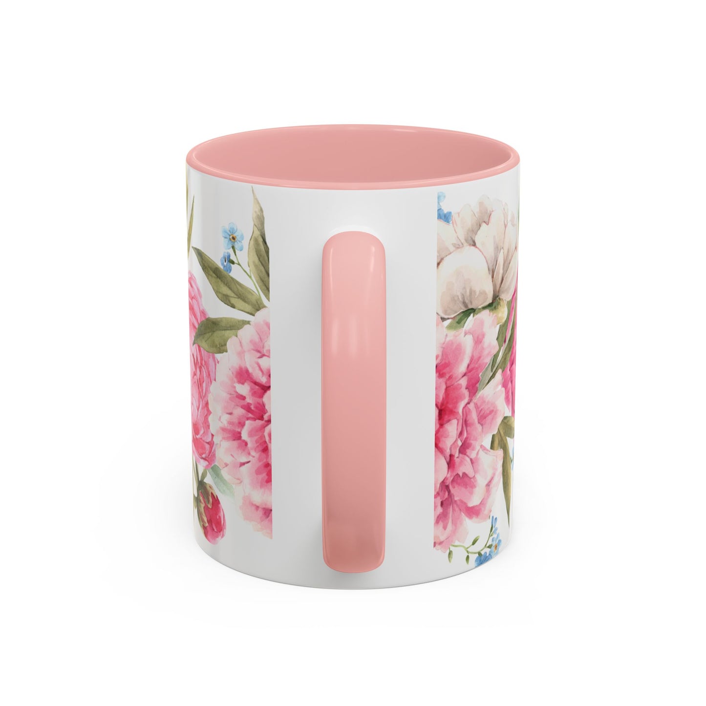 Pink Accent Coffee Mug (11, 15oz)