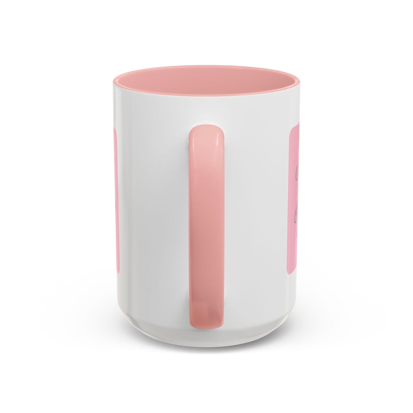 Psalms 18:1 Pink Accent Coffee Mug (11, 15oz)