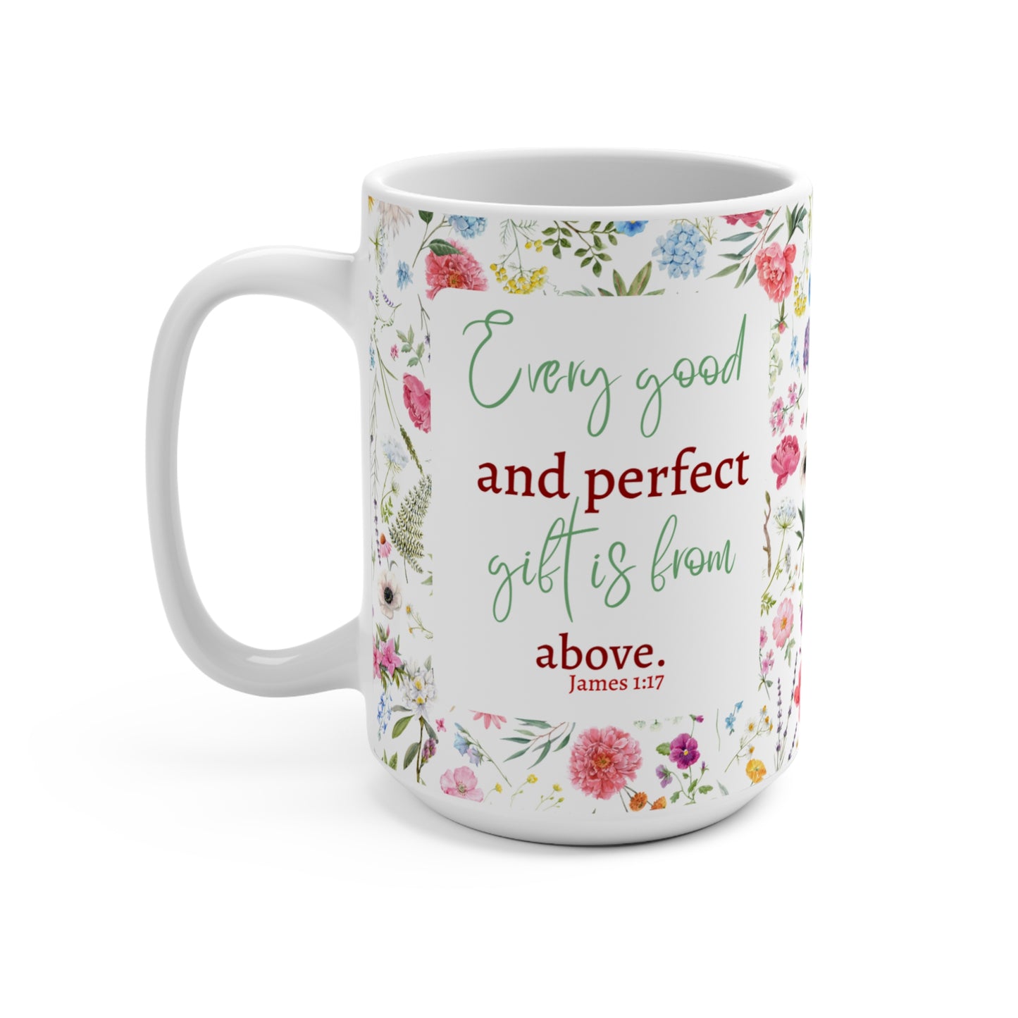 James 1:17 Bible Verses Ceramic Mug 15oz