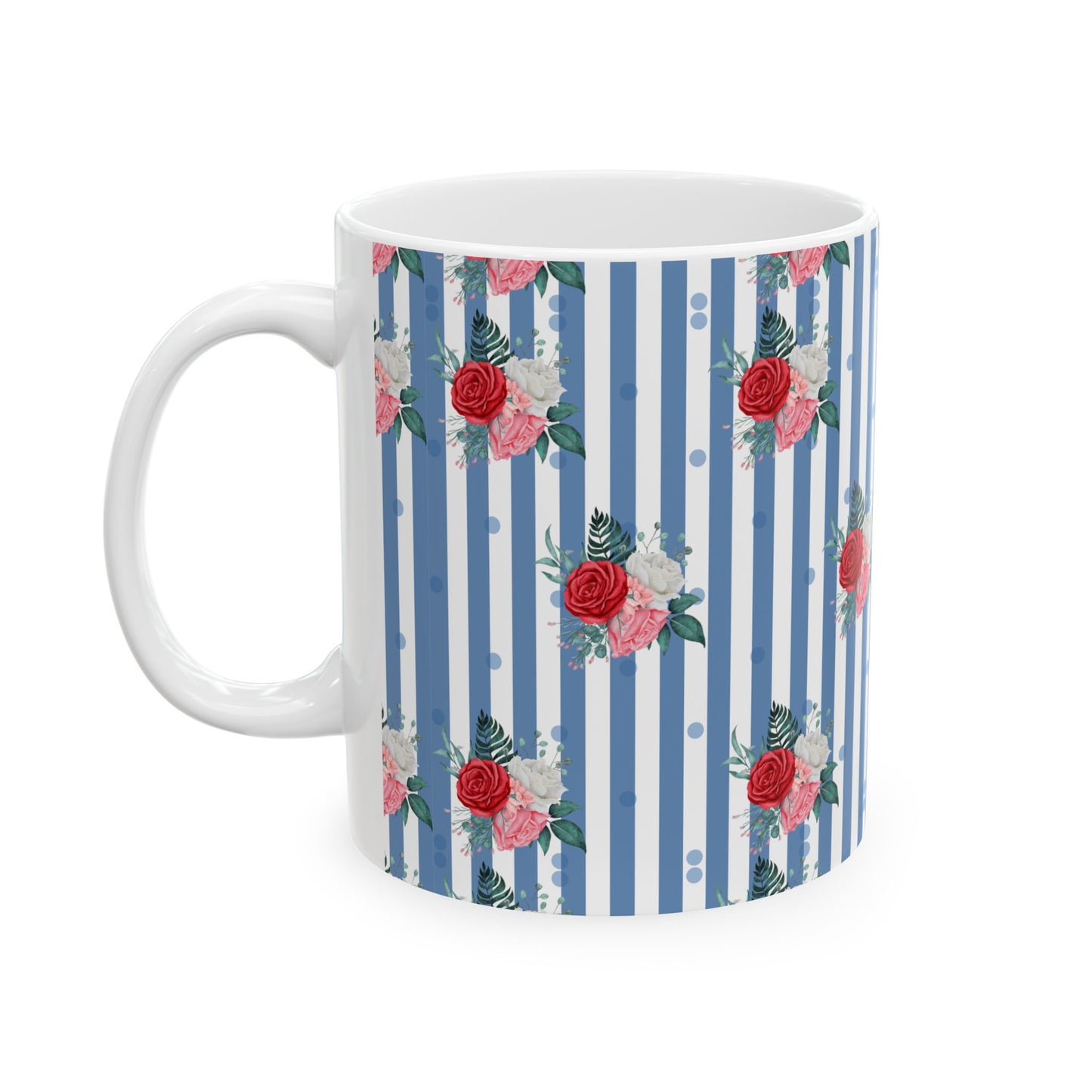 Elegant Ceramic Mug, (11oz, 15oz)