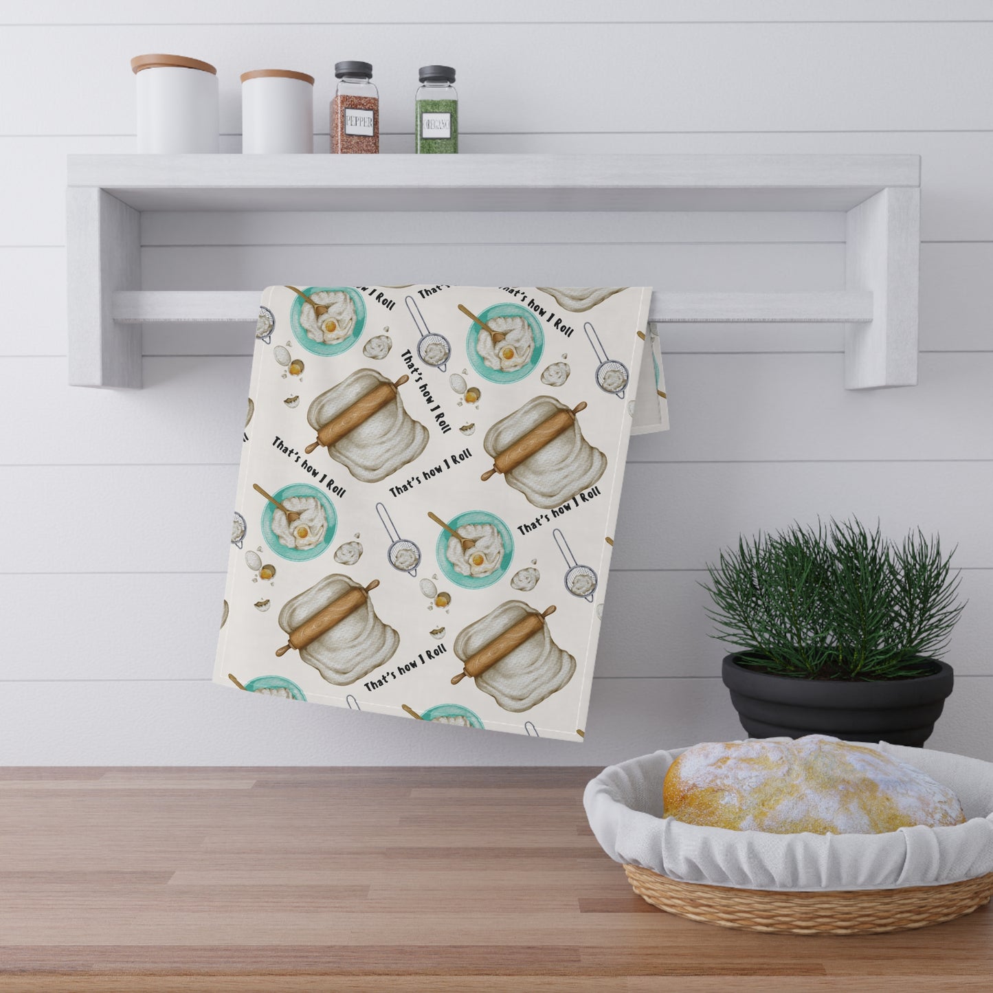 "That' s How I Roll" Kitchen Towel