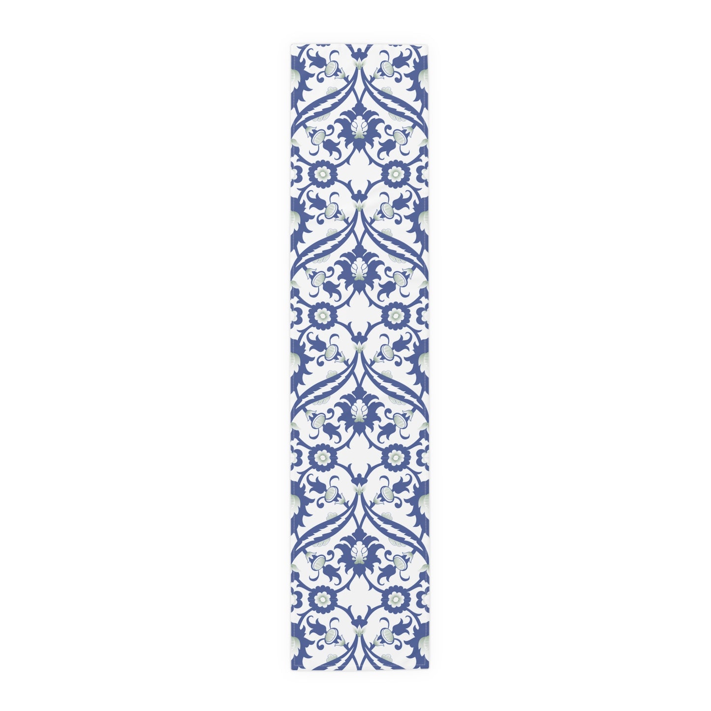 Blue Pattern Table Runner