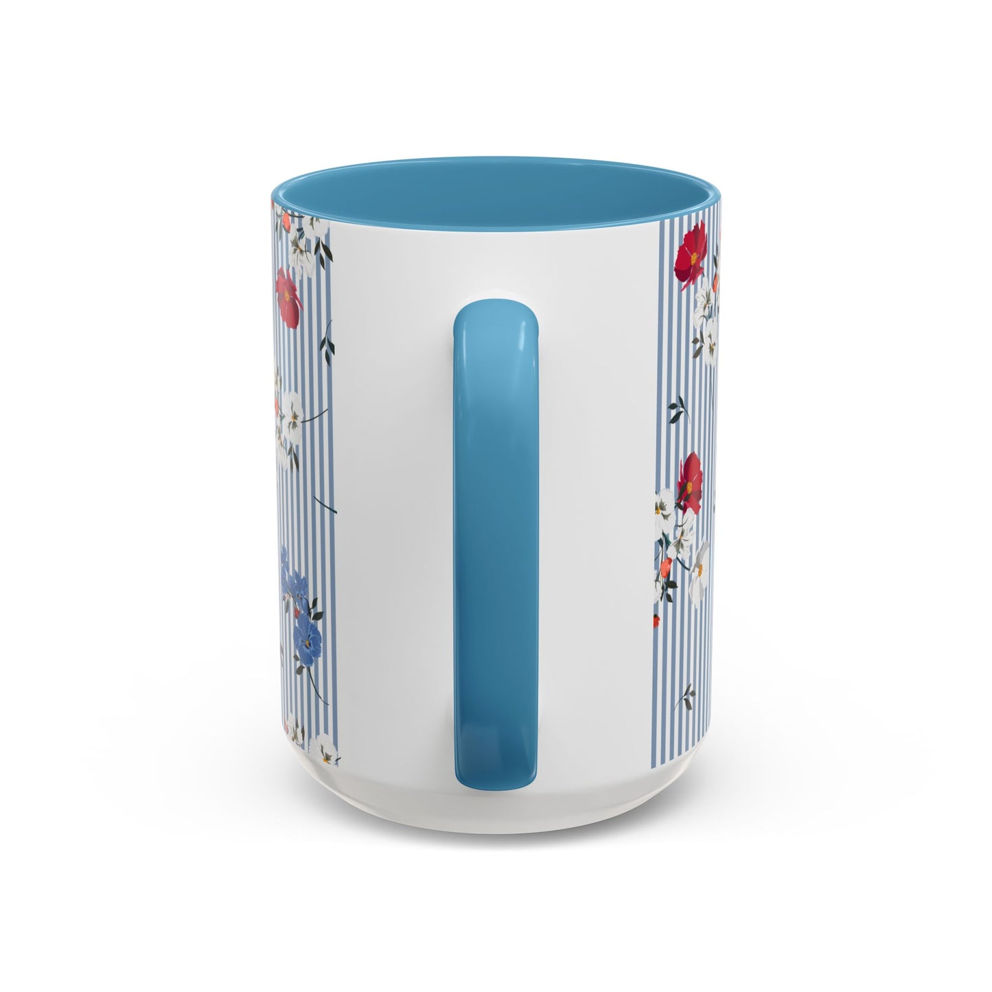 Blue Accent Coffee Mug (11, 15oz)