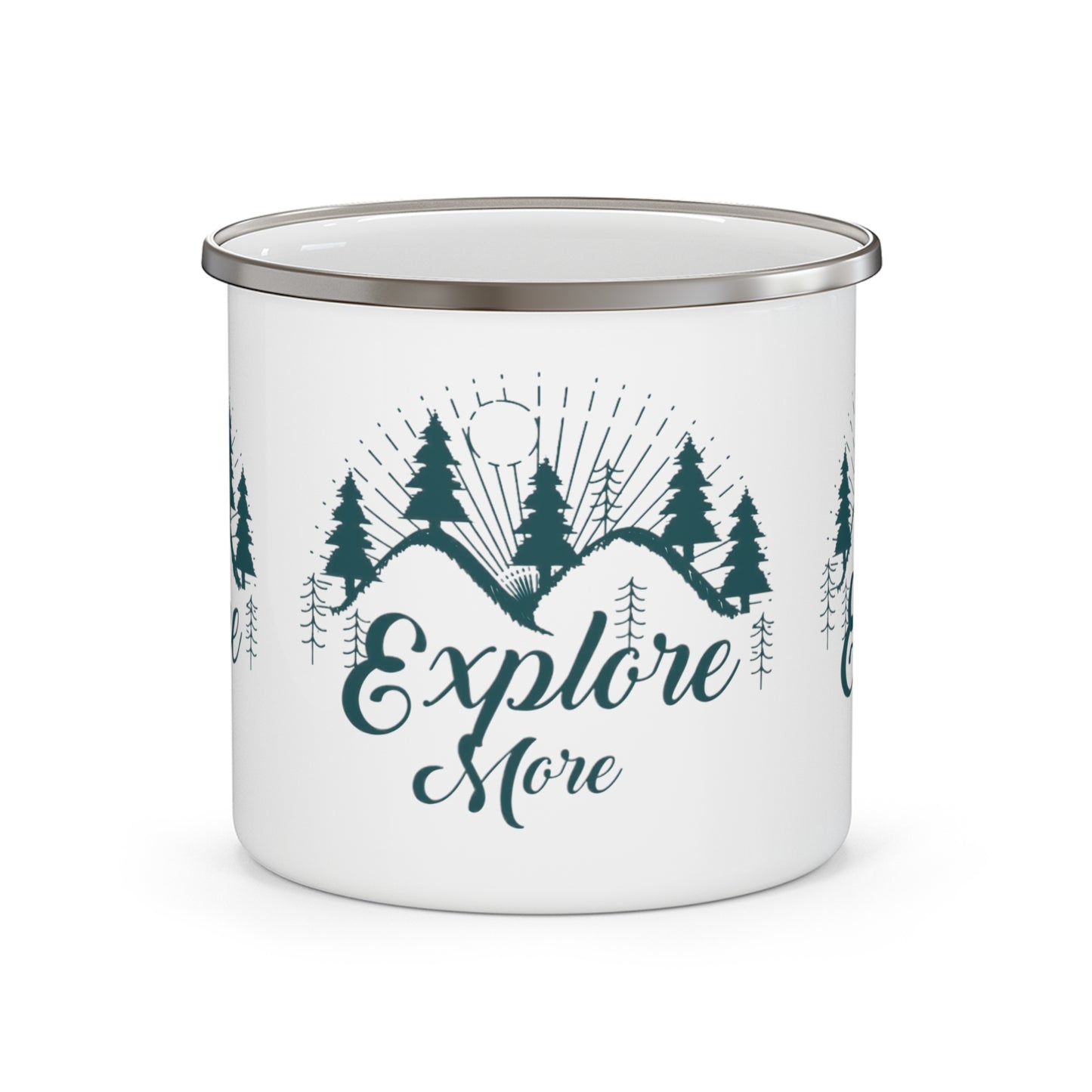 Explore More Enamel Camping Mug