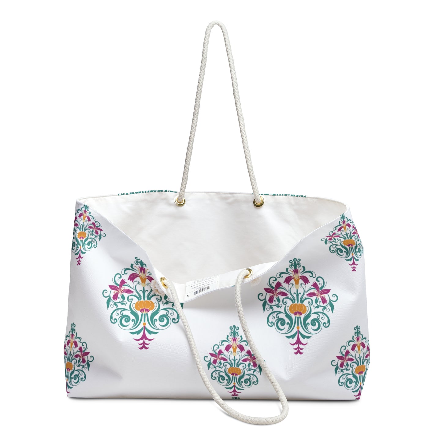 Floral Pattern Weekender Bag