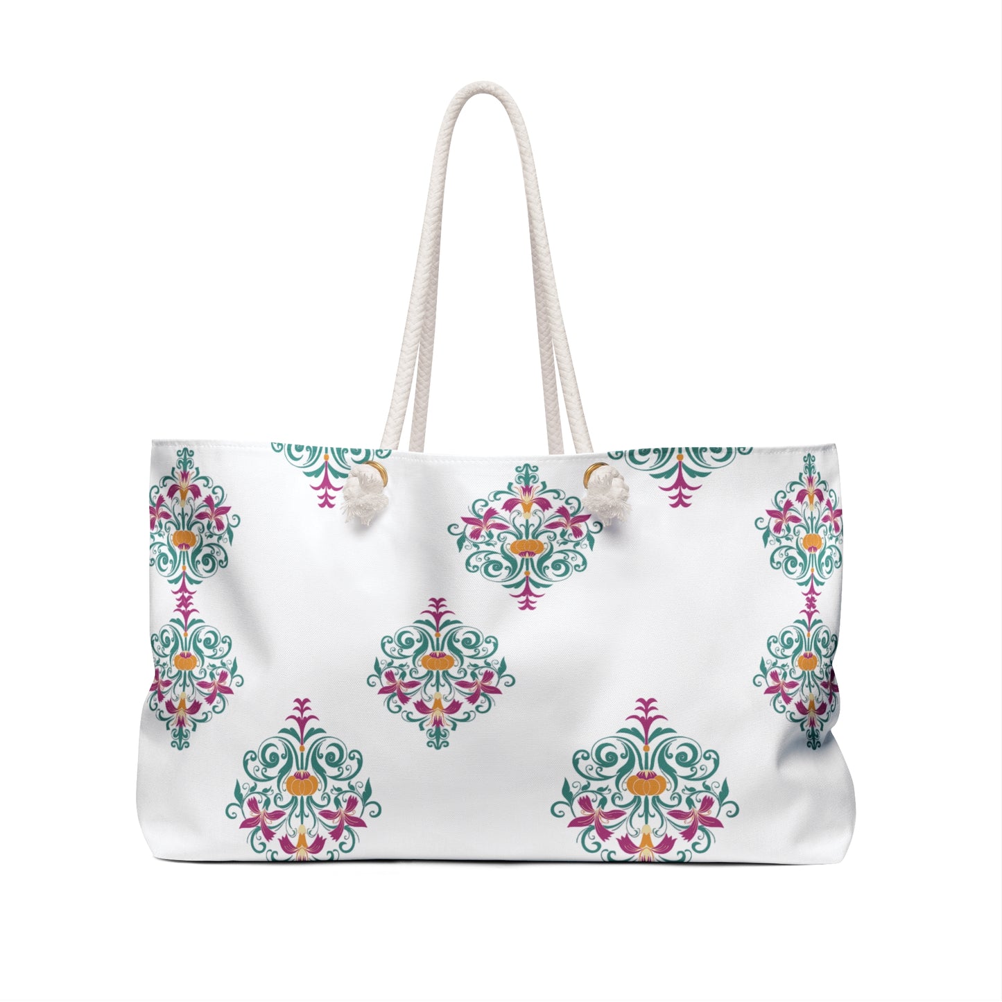 Floral Pattern Weekender Bag