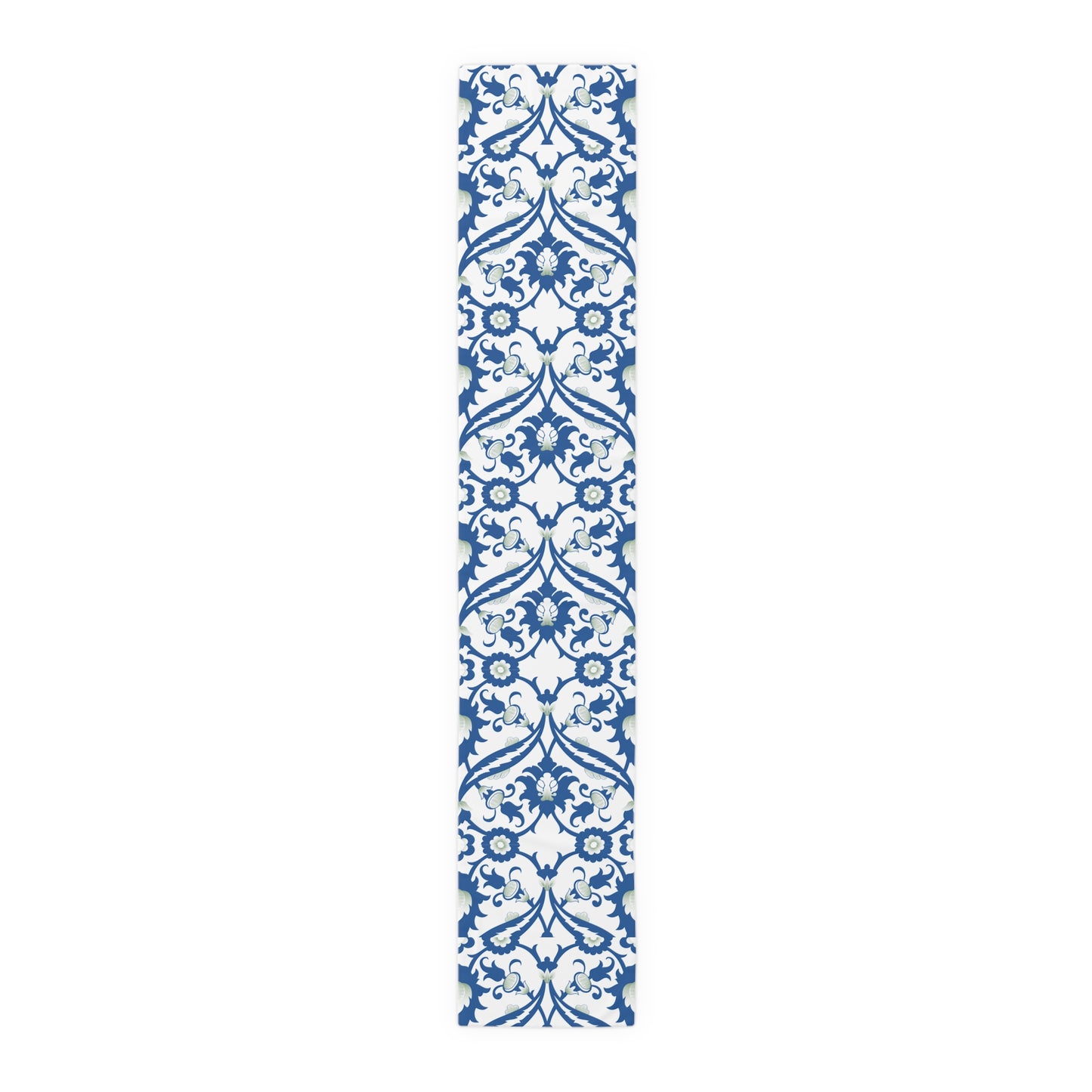 Blue Pattern Table Runner