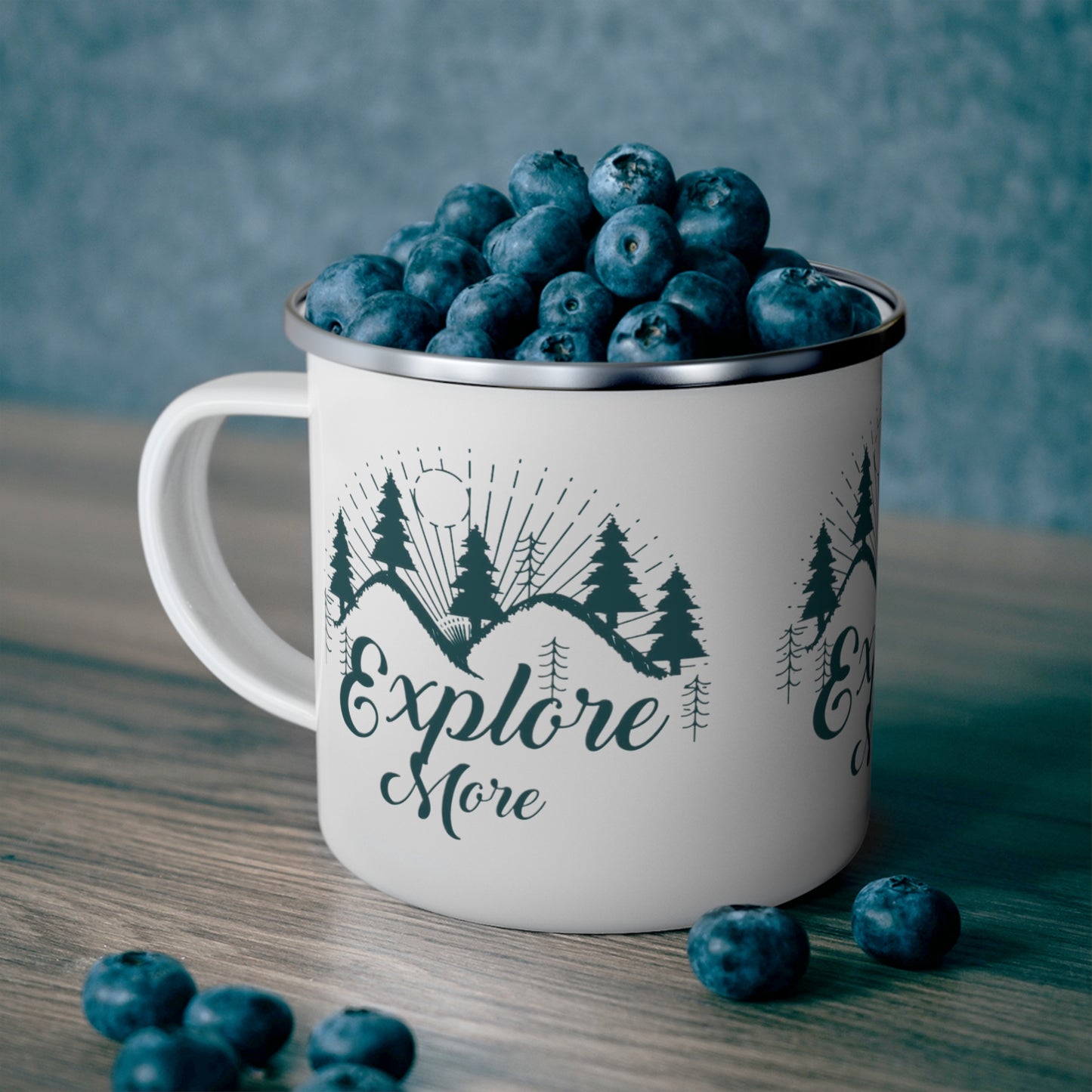 Explore More Enamel Camping Mug