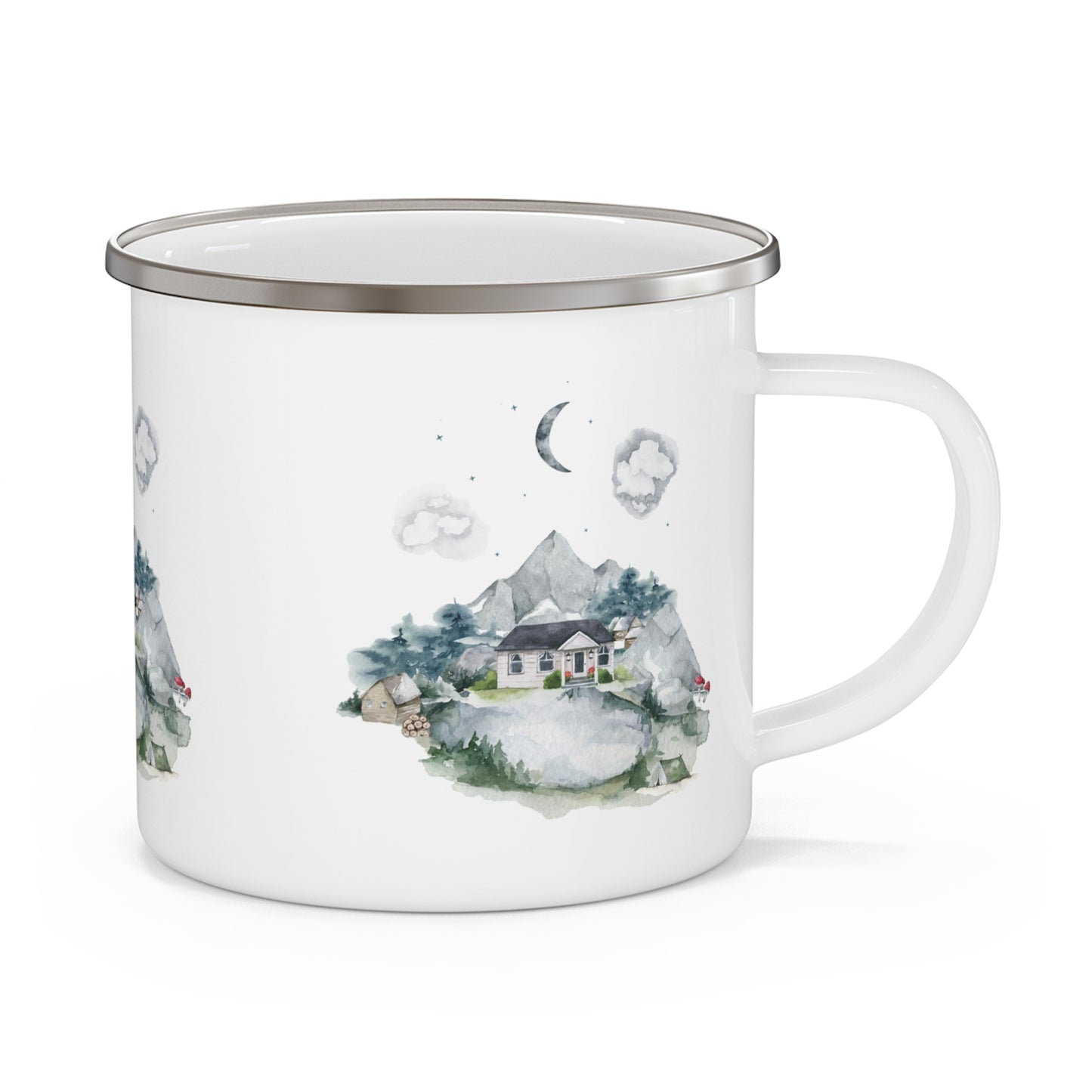 Enamel Camping Mug