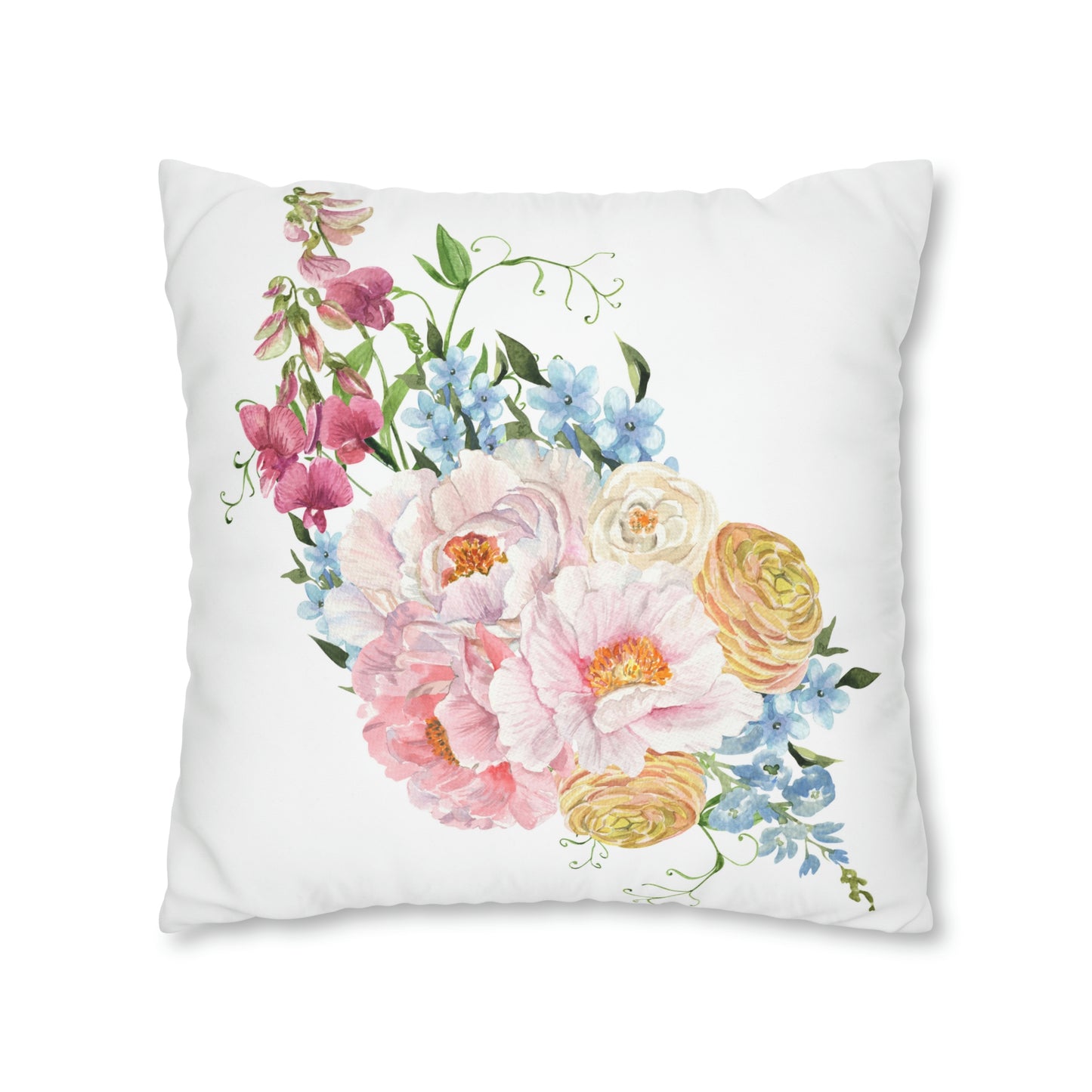 Floral pattern - Throw Pillow  Covers