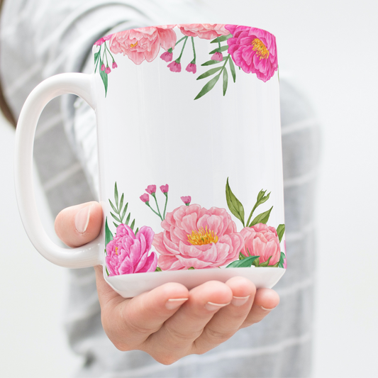 Floral  Mug - Ceramic Mug