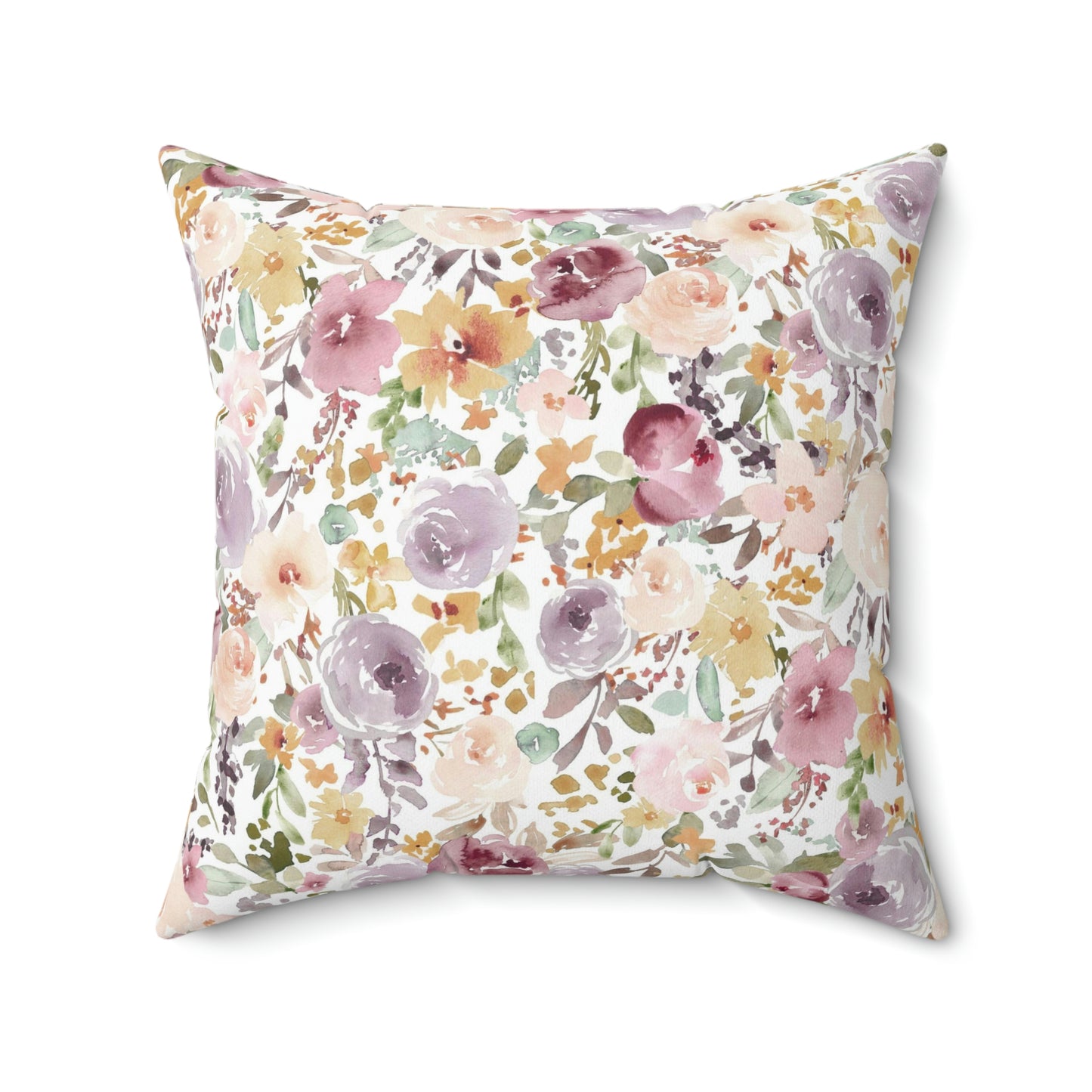 Floral Print Decorative  - Throw Pillow Covers