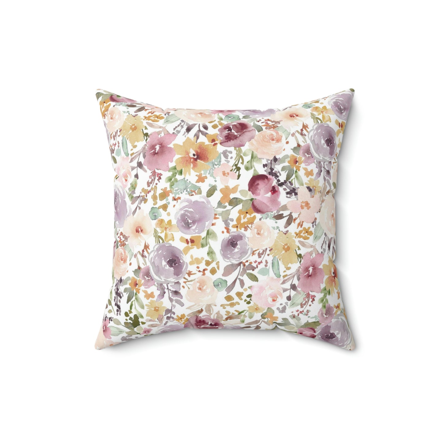 Floral Print Decorative  - Throw Pillow Covers