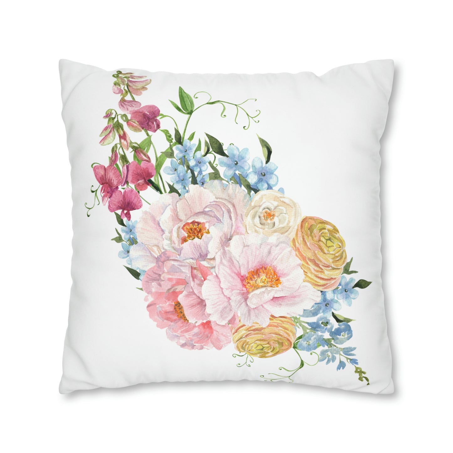 Floral pattern - Throw Pillow  Covers