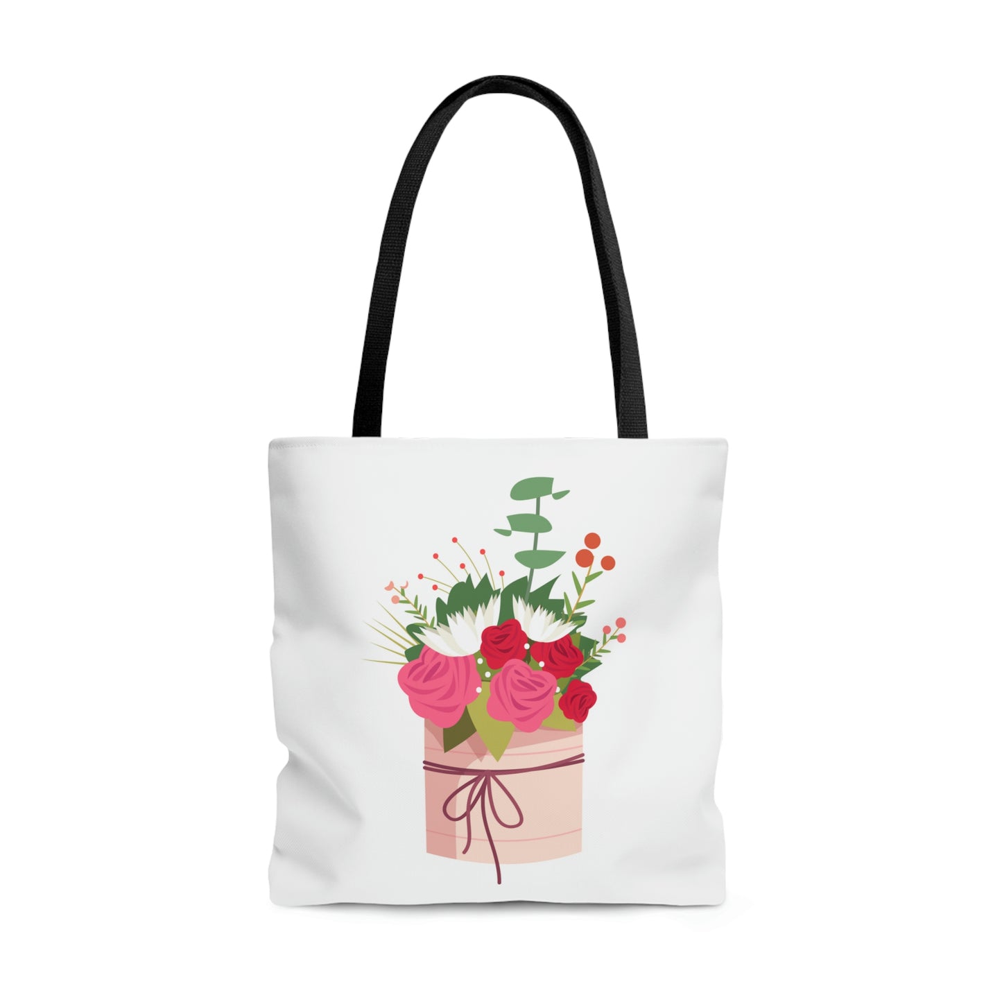 Floral vase Tote Bag