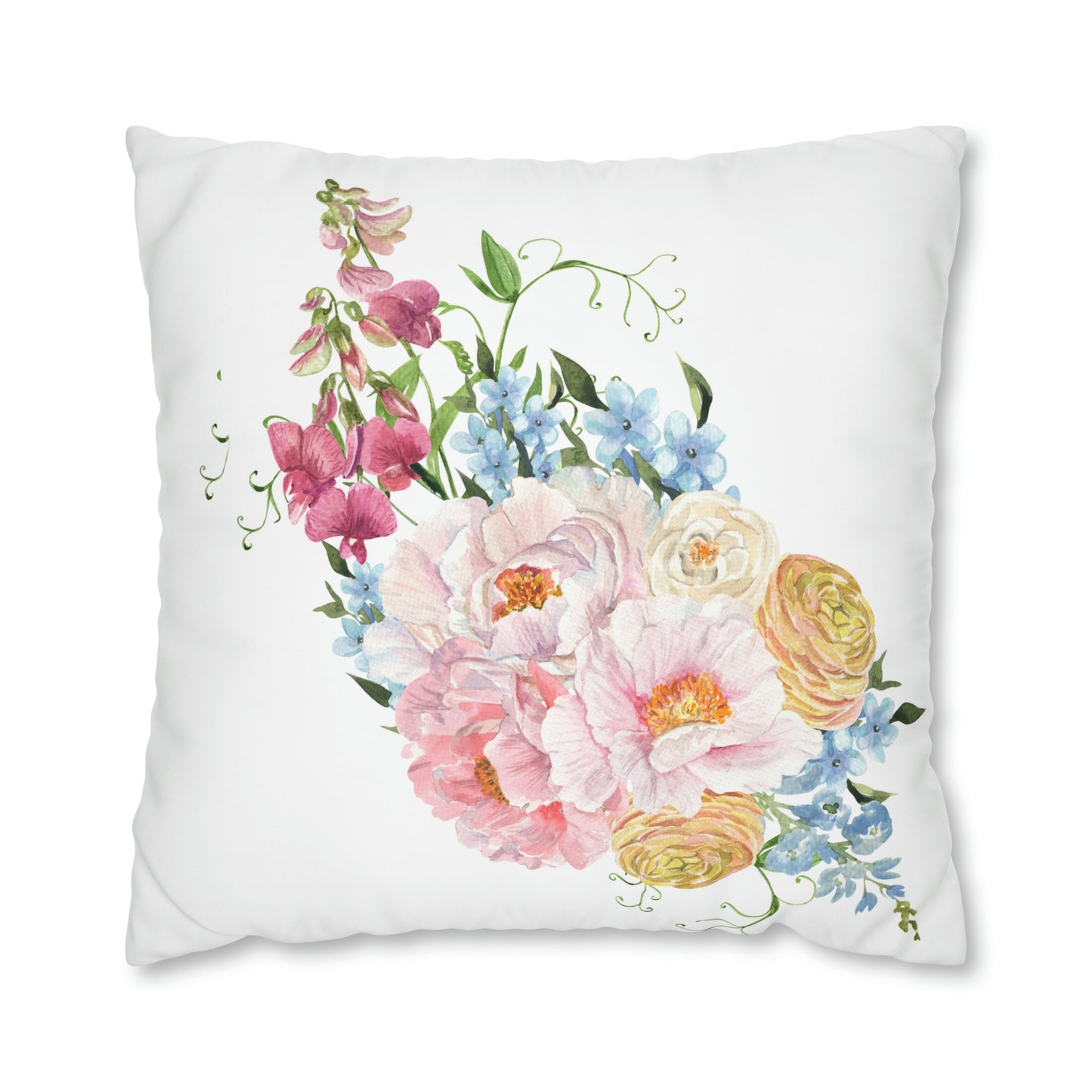 Floral pattern - Throw Pillow  Covers