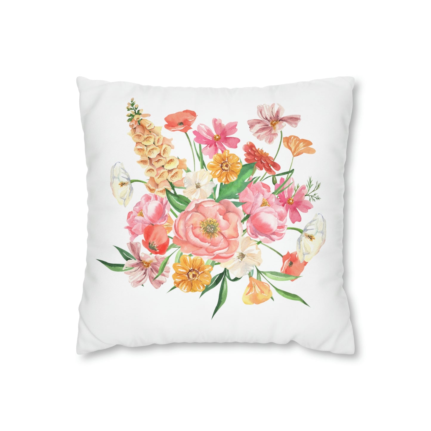 Floral Print -  Throw Pillow Covers