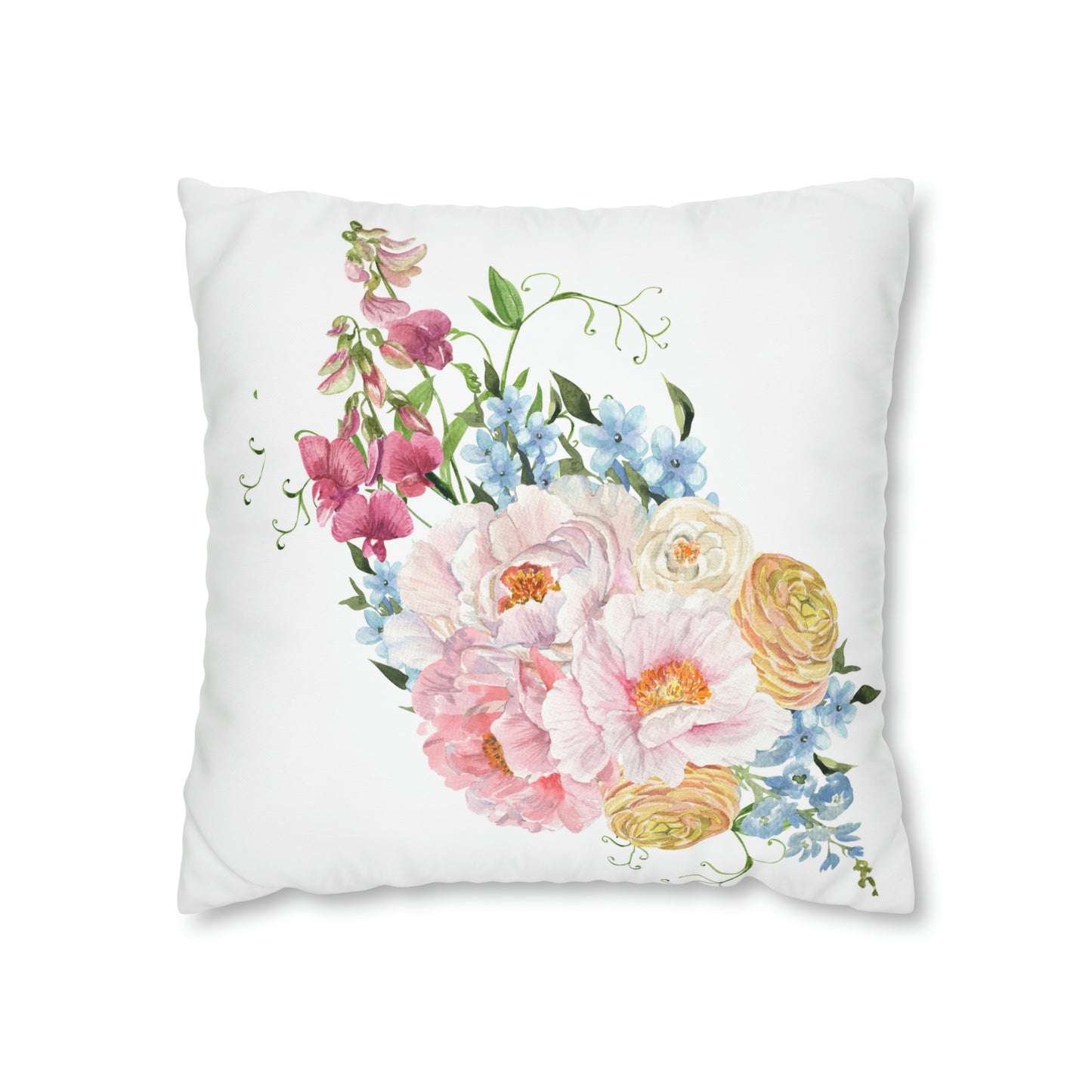 Floral pattern - Throw Pillow  Covers