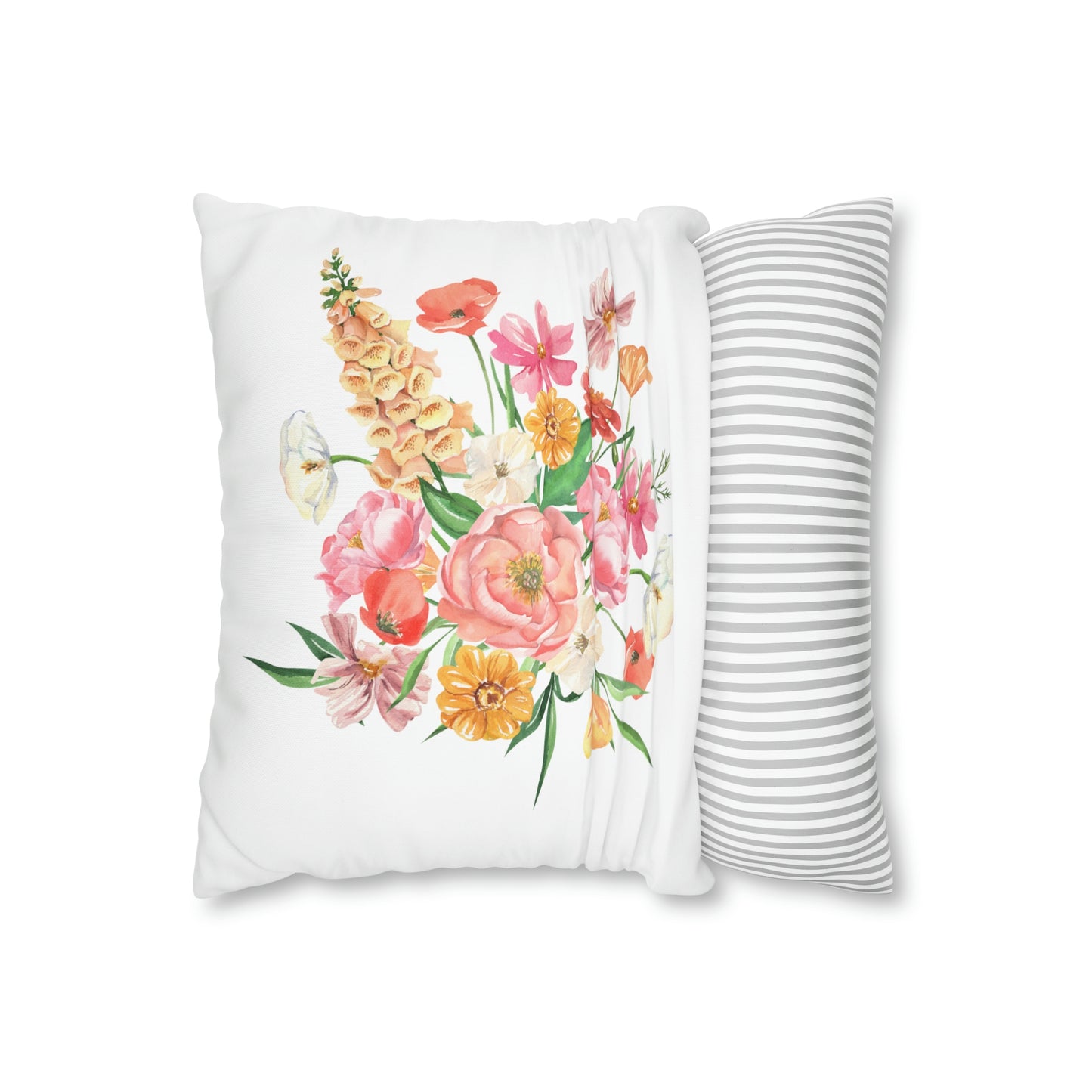 Floral Print -  Throw Pillow Covers