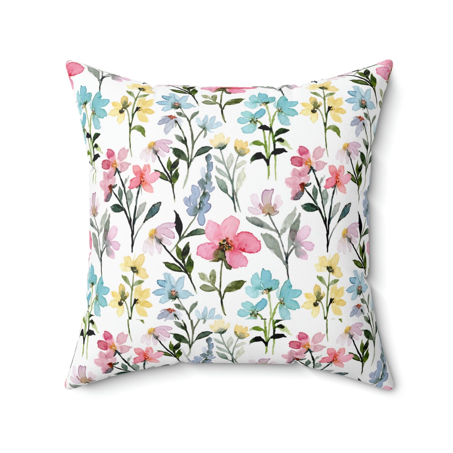 Floral Overlay Print- Throw Pillow Covers