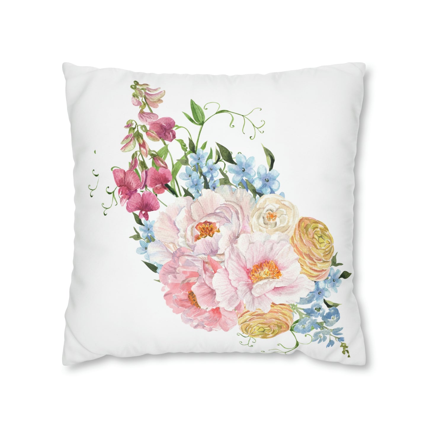 Floral pattern - Throw Pillow  Covers