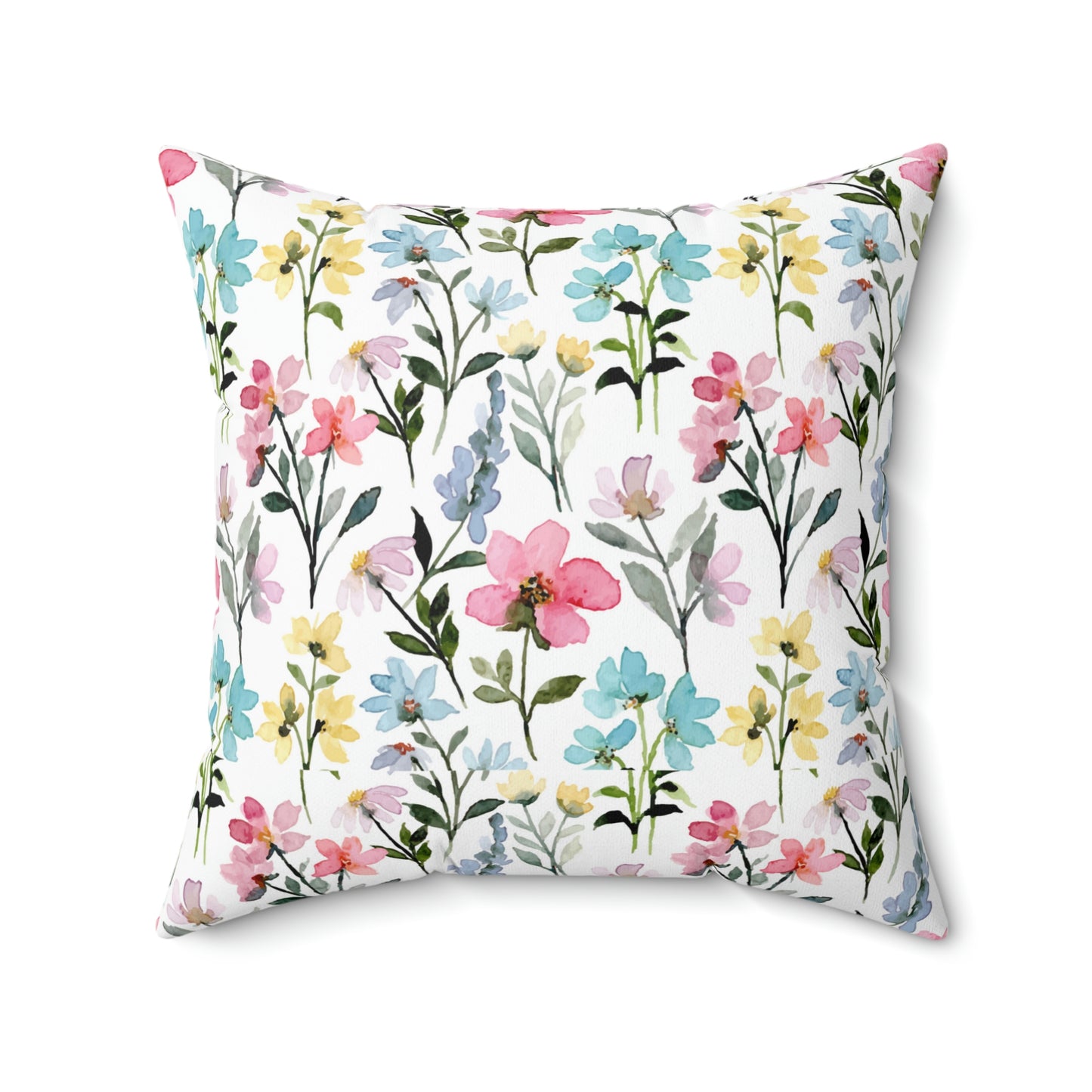 Floral Overlay Print- Throw Pillow Covers