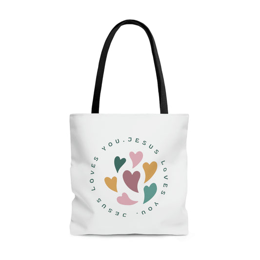 Jesus loves you Tote Bag